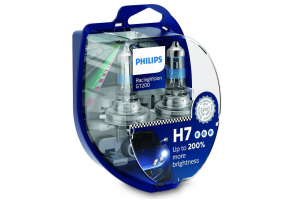 Philips RacingVision GT200 H7 Αλογόνου 12V 55W 12972RGTS2 – Σετ 2τμχ