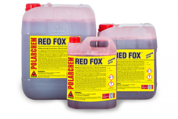 Polarchem Red Fox Υπερκαθαριστικό Γενικής Χρήσης Σε Μορφή Gel 10L