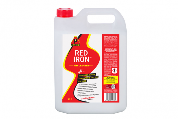 Polarchem Red Iron - Καθαριστικό Αφαίρεσης Επικαθήσεων Ζαντών 4L