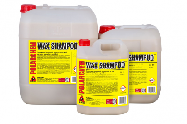 Polarchem Wax Shampoo - Σαμπουάν Με Κερί Carnauba 4L