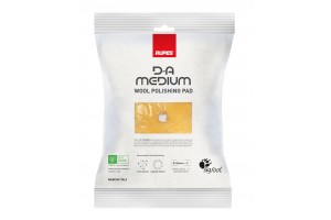 RUPES D-A MEDIUM Γούνα Φινιρίσματος με Μικροΐνες και Βάση 130/135mm - Κίτρινη