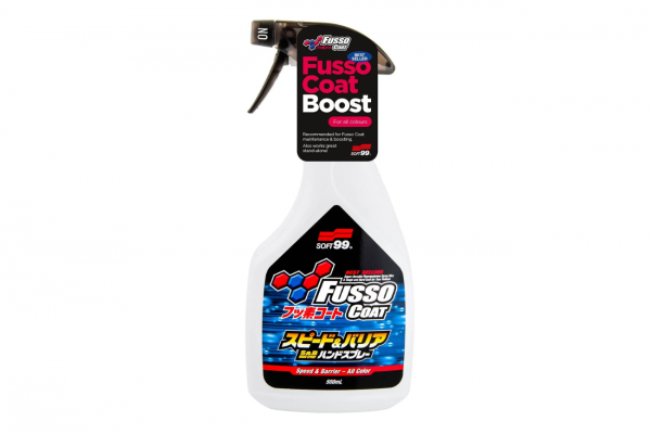 Soft99 Fusso Coat Speed & Barrier – Σπρέι Quick Detailer & Προστασίας Αμαξώματος 500 ml - 10291