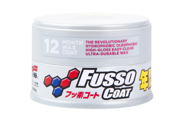 Soft99 Fusso Coat 12 Months Wax Light – Σκληρό Κερί Αυτοκινήτου 200 g - 10331
