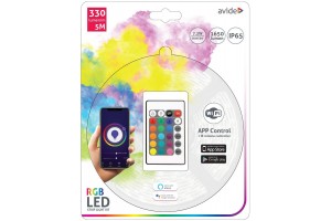 Αδιάβροχη Ταινία LED Τροφοδοσίας 12V RGB Μήκους 5m και 30 LED