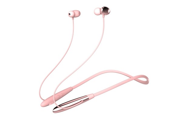 XO BS20 In-ear Bluetooth Handsfree Ακουστικά Ροζ