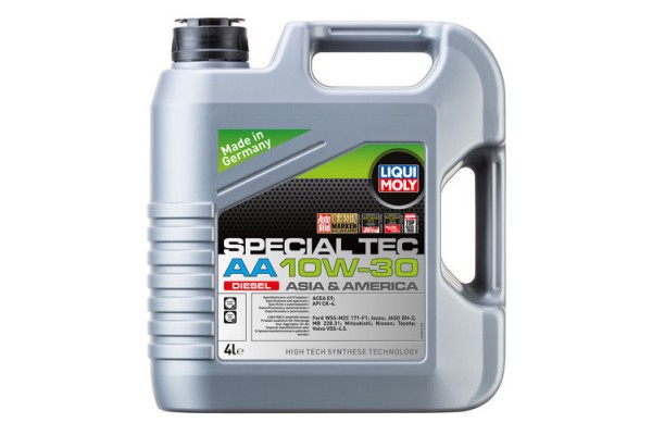 Liqui Moly Συνθετικό Λάδι Αυτοκινήτου Special Tec AA 10W-30 για κινητήρες Diesel 4lt-7613