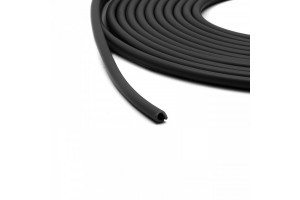 Προστατευτικό για Πόρτες Αυτοκινήτου 5m 1τμχ Μαύρο -EPRP03