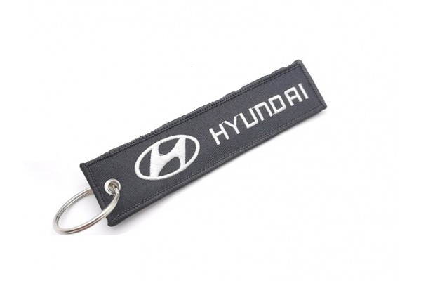 Υφασμάτινο Μπρελόκ Με Logo HYUNDAI 