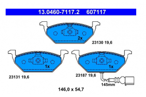 ΤΑΚΑΚΙΑ VW GOLF IV/V/VI,POLO,FABIA,OCTAVIA,IBIZA,LEON,A3-13046071172