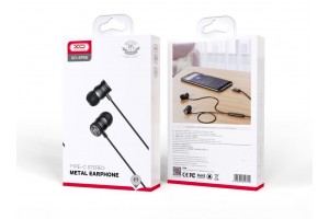 XO EP56 In-Ear TypeC Metal Handsfree Μαύρο