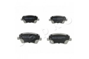 JAPKO Σετ τακάκια, δισκόφρενα μπροστινός άξονας-50800