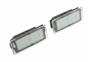 ΦΑΝΟΣ ΑΡΙΘΜΟΥ RENAULT CLIO III 3D/5D '05-/CLIO IV 3D/5D '12-/KADJAR '15-/LAGUNA II '01-/LAGUNA III '07- CAN/BUS LED (2ΤΕΜ)