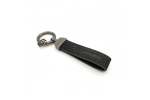 Δερμάτινο Μπρελόκ Για Citroen Τύπου Καστόρινο Με Κρίκο 130mm x 35mm