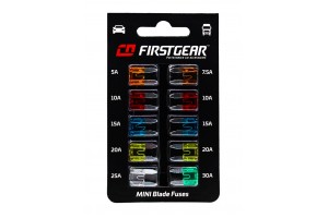 Ασφάλειες ανταλλακτικές blade MINI 10 τεμαχίων - 0002FB-BL10