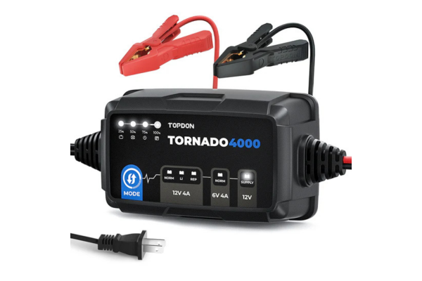 TOPDON Tornado4000 Φορτιστής & Συντηρητής Μπαταρίας Αυτοκινήτου 6/12V