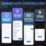 TOPDON TB6000Pro Smart Φορτιστής & Συντηρητής Μπαταρίας Αυτοκινήτου 6/12V