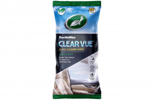 Turtle Wax Clear Vue Glass Wipes Υγρά Μαντηλάκια Καθαρισμού Τζαμιών 24τεμ - 54098322