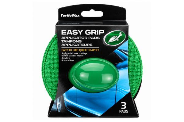 Turtle Wax Easy Grip Applicator Pads Σετ Εφαρμογής με Λαβή 3τμχ - 54686322