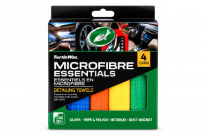Turtle Wax Microfibre Essentials Kit Σετ 4 Πανιών Μικροϊνών - 54700322