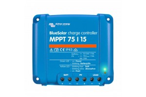 Victron BlueSolar MPPT 75/15 Ρυθμιστής Φόρτισης Ηλιακών Συστημάτων – SCC010015050R