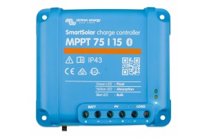 Victron SmartSolar MPPT 75/15 Ρυθμιστής Φόρτισης Ηλιακών Συστημάτων – SCC075015060R
