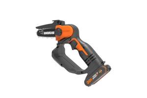 Worx WG324E Κλαδευτικό Αλυσοπρίονο Μπαταρίας Βάρους 1.8kg με Μήκος Λάμας 12cm