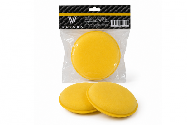 Wevora Applicator Pads Σφουγγάρια Εφαρμογής 10cm 2ΤΜΧ