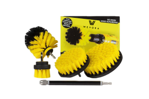 Wevora Σετ Βούρτσες Γενικού Καθαρισμού Για Δραπανοκατσαβιδα 5 τεμάχια WR-001