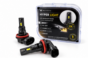 Wevora Hyper Light H11 LED Λάμπες Προβολέων 35W 6500K CANBUS 5000LM 2τμχ WR-113
