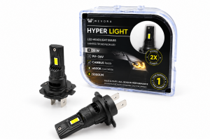 Wevora Hyper Light H7 LED Λάμπες Προβολέων 35W 6500K CANBUS 5000LM 2τμχ WR-111