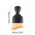 Wevora Mini Brush - Πινελάκι Καθαρισμού Τσέπης Με Θήκη 10cm x 5cm