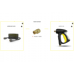 Wevora Μεταλλικός Αντάπτορας Για Professional Karcher HD Easy Lock Με M22