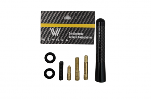 Wevora Κεραία Carbon Με Αντάπτορες 80mm