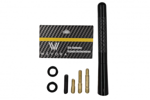 Wevora Κεραία Carbon Με Αντάπτορες 120mm