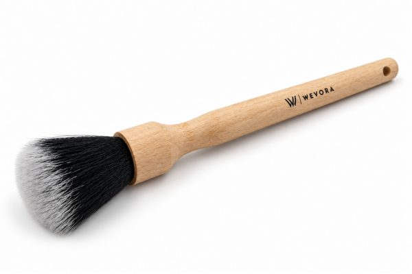 Wevora SoftTouch Detailing Brush Μαλακό Πινέλο Καθαρισμού με Ξύλινη Λαβή WR-080