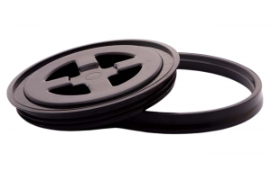 Work Stuff Bucket Lid Black - Καπάκι Κουβά Πλυσίματος Detailing Μαύρο - 1τμχ - WS047
