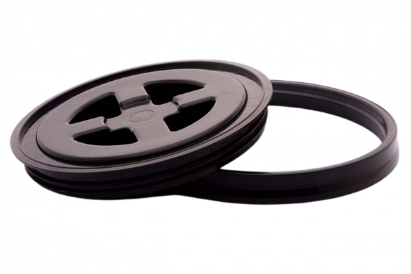 Work Stuff Bucket Lid Black - Καπάκι Κουβά Πλυσίματος Detailing Μαύρο - 1τμχ - WS047