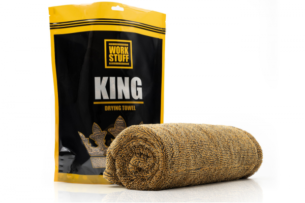 Work Stuff King Drying Towel - Πετσέτα Στεγνώματος Αυτοκινήτου Μικροΐνας - 90x73cm - WS067 Work Stuff King Drying Towel - Πετσέτα Στεγνώματος Αυτοκινήτου Μικροΐνας - 90x73cm - WS067