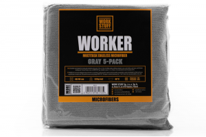 Work Stuff Worker Microfiber Cloths - Πανιά Μικροΐνας Γενικής Χρήσης - 40x40cm 5τμχ - WS097