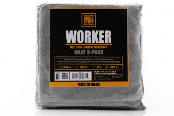 Work Stuff Worker Microfiber Cloths - Πανιά Μικροΐνας Γενικής Χρήσης - 40x40cm 5τμχ - WS097 Work Stuff Worker Microfiber Cloths - Πανιά Μικροΐνας Γενικής Χρήσης - 40x40cm 5τμχ - WS097