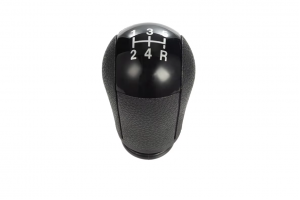 Leather Luxe Πόμολο 5 Ταχυτήτων Μαύρο για Ford Fiesta MK5 /Mondeo Mk2 /C MAX MK1 /Transit Connect MK1