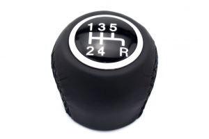 Leather Luxe Με Πόμολο-Λεβιέ 5 Ταχυτήτων Για Fiat Grande Punto EVO 2012