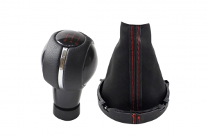 Leather Luxe Δερμάτινη Φούσκα Με Πόμολο 6 Ταχυτήτων (Κόκκινο) Για Mini Cooper F55 /F56 /F54 /F57 /F60 Leather Luxe Δερμάτινη Φούσκα Με Πόμολο 6 Ταχυτήτων (Κόκκινο) Για Mini Cooper F55 /F56 /F54 /F57 /F60