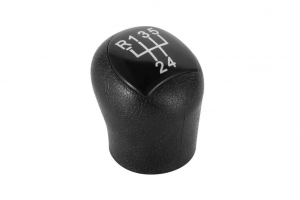 Leather Luxe Πομολο Μαύρο 5 Ταχυτητων Για Renault 1990 -> 2007