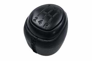 Leather Luxe Πόμολο 5 Ταχυτήτων Μαύρο Για Saab 9-3 '03 - '12 Leather Luxe Πόμολο 5 Ταχυτήτων Μαύρο Για Saab 9-3 '03 - '12