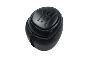Leather Luxe Πόμολο 6 Ταχυτήτων Μαύρο Για Saab 9-3 '03 - '12 Leather Luxe Πόμολο 6 Ταχυτήτων Μαύρο Για Saab 9-3 '03 - '12