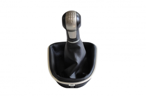 Leather Luxe Δερμάτινη Φούσκα Με Πόμολο 5 Ταχυτήτων Για Seat Leon