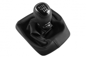 Leather Luxe Δερμάτινη Φούσκα Με Πόμολο 6 Ταχυτήτων Μαύρο Για Skoda Octavia Leather Luxe Δερμάτινη Φούσκα Με Πόμολο 6 Ταχυτήτων Μαύρο Για Skoda Octavia