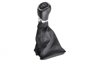 Leather Luxe Δερμάτινη Φούσκα Με Πόμολο 5 Ταχυτήτων Μαύρο Για Skoda Octavia Leather Luxe Δερμάτινη Φούσκα Με Πόμολο 5 Ταχυτήτων Μαύρο Για Skoda Octavia