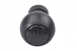 Leather Luxe Πόμολο 5 Ταχυτητων (Μάυρο) Πλαστικο Για Suzuki Swift Alto 2005-2010